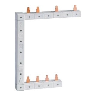 Hager Barrette de phase verticale 63A droite L1N-L2N-L3N KCF963R