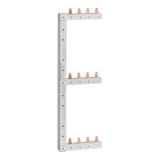 Hager Barrette de phase verticale 63A gauche/droite L1L2L3N KCF668S