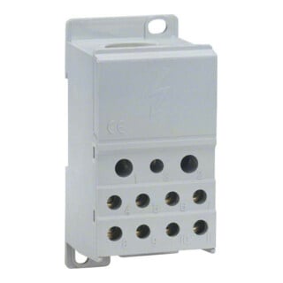 Hager Bloc de distribution 160A/250A, 1 pôle KJ02A
