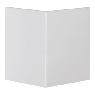 Hager Boîtier supérieur de goulotte d’angle extérieur 80 mm blanc trafic