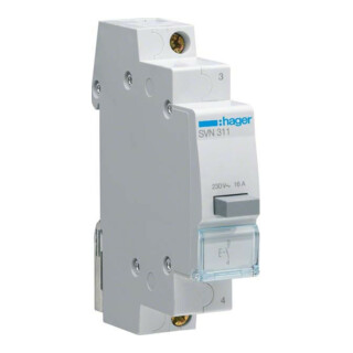 Hager Bouton-poussoir 1S SVN311