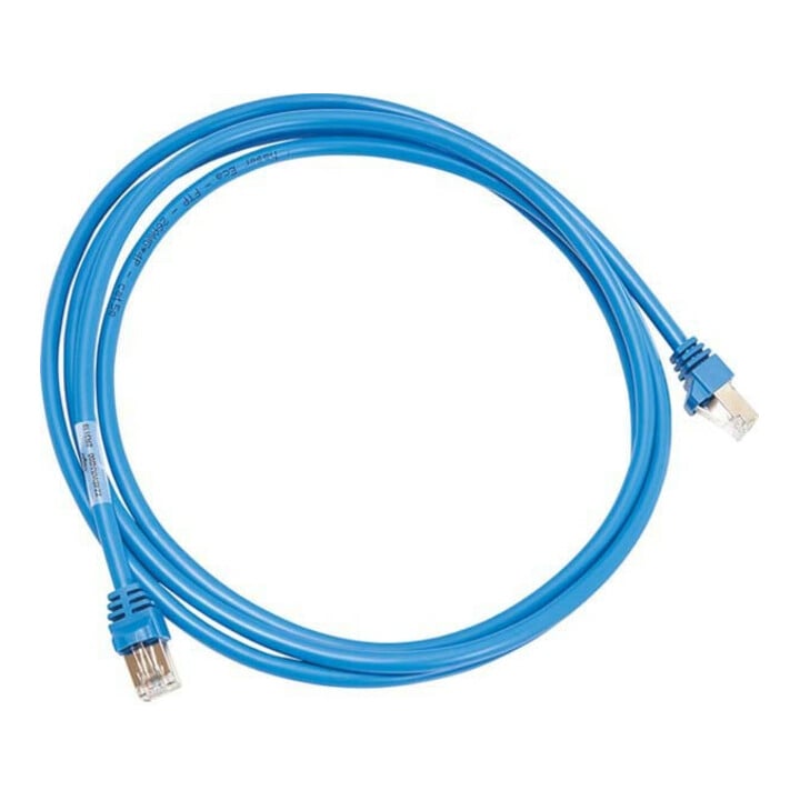 Hager Câble de raccordement 2xRJ45 bleu 2m ZZ45WAN200