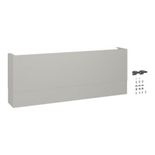 Hager Cache-câbles télescopique FZ1300TB 350-680 mm profondeur 205 mm RAL 9010
