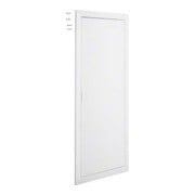 Hager Cadre de recouvrement Volta, avec porte 4 rangées, RAL9010 VZ104N-1