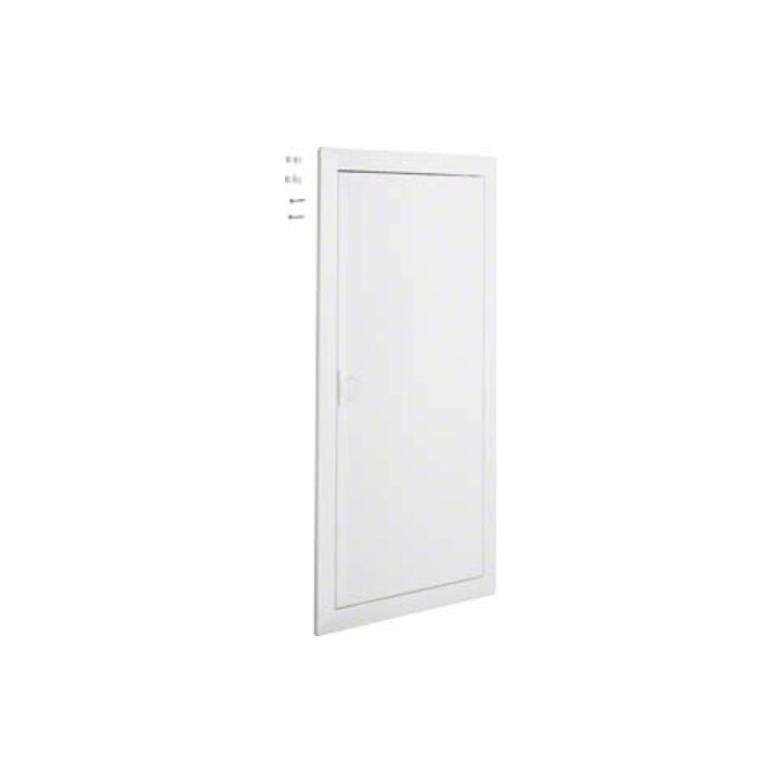 Hager Cadre d'encadrement Volta, avec porte, 3 rangées, RAL9010 VZ103N