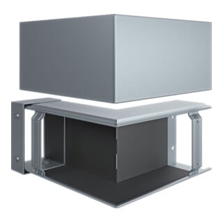 Hager Coin extérieur FWK-Plus 100 x 150 mm galvanisé