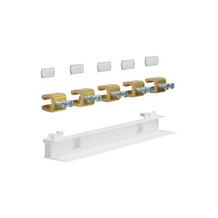 Hager Connecteur de barres omnibus 5 pôles 250A 12x5mm CU ZM15F