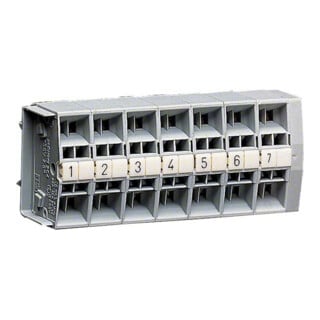 Hager Connecteur de câble de commande 7x2,5mm², 4 voies/TS35 K55A