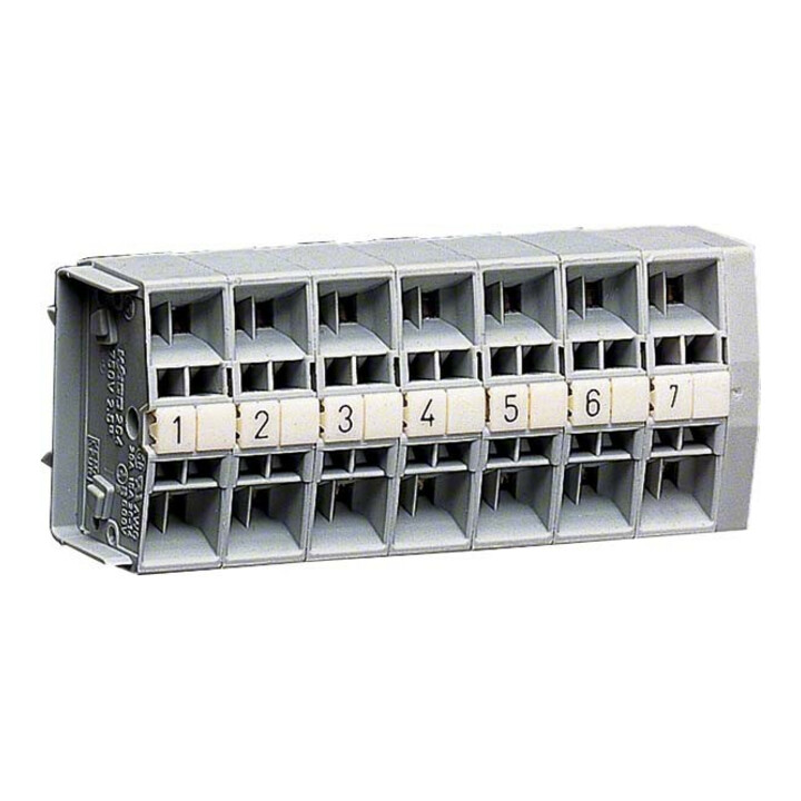 Hager Connecteur de câble de commande 7x2,5mm², 4 voies/TS35 K55A