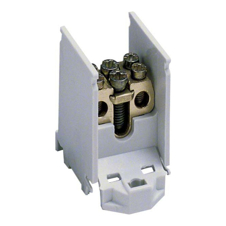 Hager Connecteur dérivation principale 1 pôle, 1x25/2x16 mm² K02SN