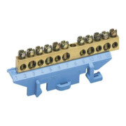 Hager Connecteur en laiton PE 11 points de connexion KM11E-1