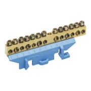 Hager Connecteur en laiton PE 13 points de connexion KM13E-1