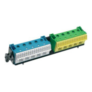 Hager Connecteur PE/N avec support 2x22 Quick-Connect FZ383-1
