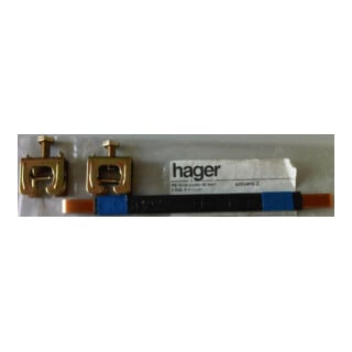 Hager Connecteur PE/N bleu, bande CU, flexible N75B