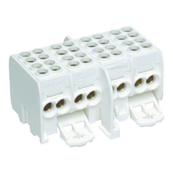 Hager Connecteur principal 4p, sécurisé contre les contacts KH 24 C