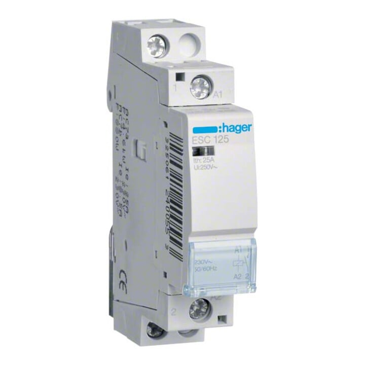 Hager Contacteur 25A 1P 230V ESC125