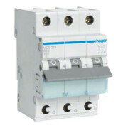 Hager Disjoncteur 3p. C-25A 6kA 3M QC MCS325-1