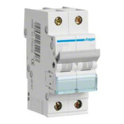 Hager Disjoncteur bipolaire C-16A, 6kA MCN216-1