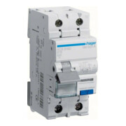 Hager Disjoncteur différentiel FI/LS 1P+N 6kA B-16A 10mA ACS916D-1