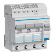 Hager Disjoncteur FI/LS 3x 1P+N, 6 kA ADZ316D-1