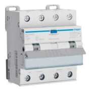 Hager Disjoncteur FI/LS 4 pôles, 10kA ADX466D-1