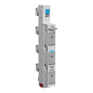 Hager Disjoncteur Reversibles D02 3x63A avec Neutre, commutable L066M
