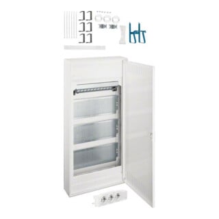 Hager Distributeur encastré Volta 3 rangées VA36NW