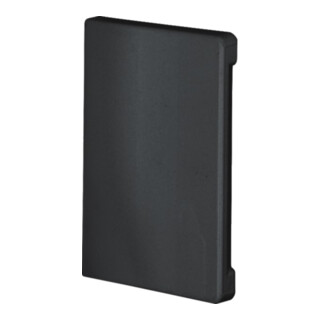 Hager Embout sans halogène BR65x100 OT80 noir graphite