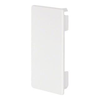 Hager Endstück FB 60 x 110mm verkehrsweiß halogenfrei