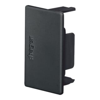 Hager Endstück Leitungsführungskanal 30 x 45mm halogenfrei