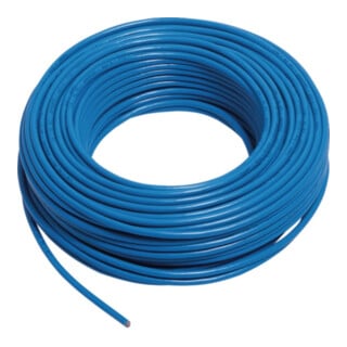 Hager Enrouleur de câble ZZ45WAN50R bleu 50 m