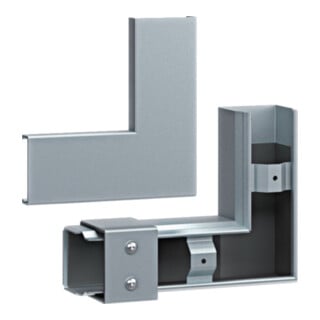 Hager Équerre plate FWK-Plus 60 x 60 mm galvanisée FWKP600605VERZ