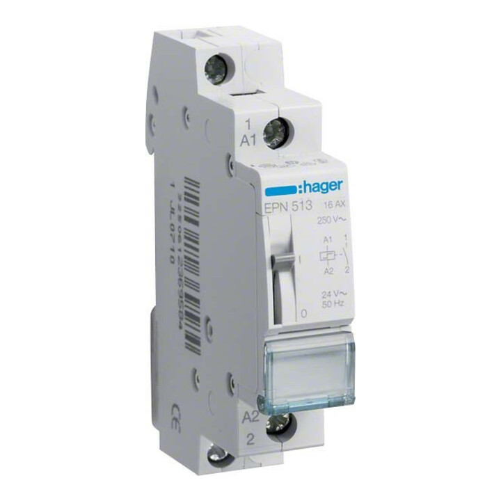 Hager Fernschalter 1S, 24V,16A EPN513