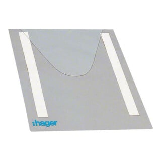 Hager Feuille de protection autocollante A4, transparent FZ794