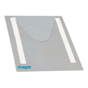 Hager Feuille de protection autocollante A4, transparent FZ794-1