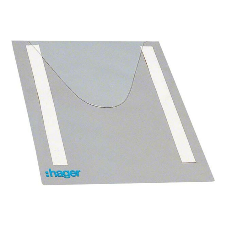 Hager Feuille de protection autocollante A4, transparent FZ794