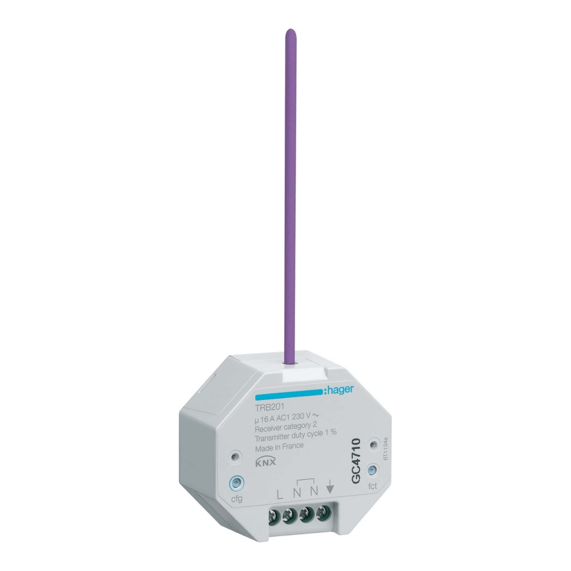 Hager Funk KNX UP Ausgang 1fach,16A,quicklink TRB201