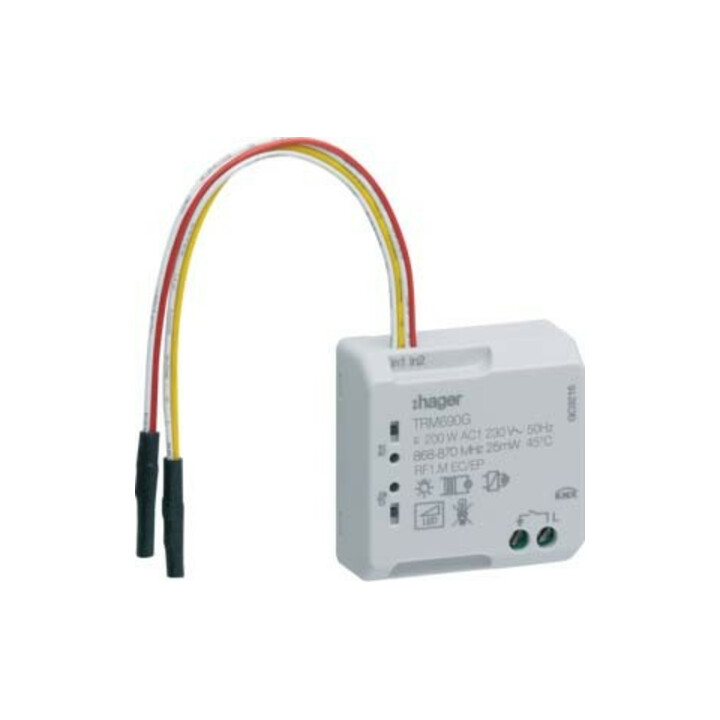 Hager Funk UP Schaltaktor 1-f.Binär 2-f.230V4A TRM690G