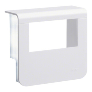 Hager Geräteträger-Oberteil SL 20x55mm verkehrsweiß SL200559329016