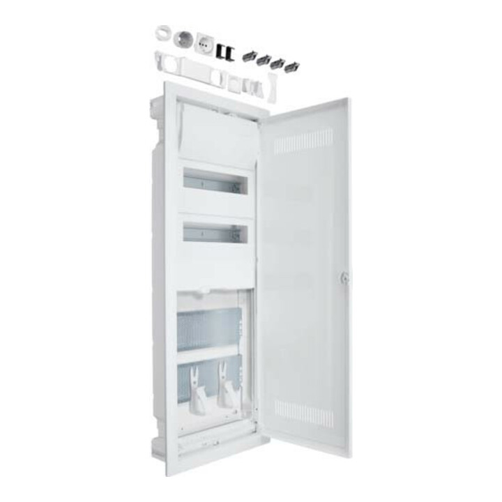Hager HW-Klein-VT Volta.Hybrid 24PLE,2 Montagepl. VH602WWH