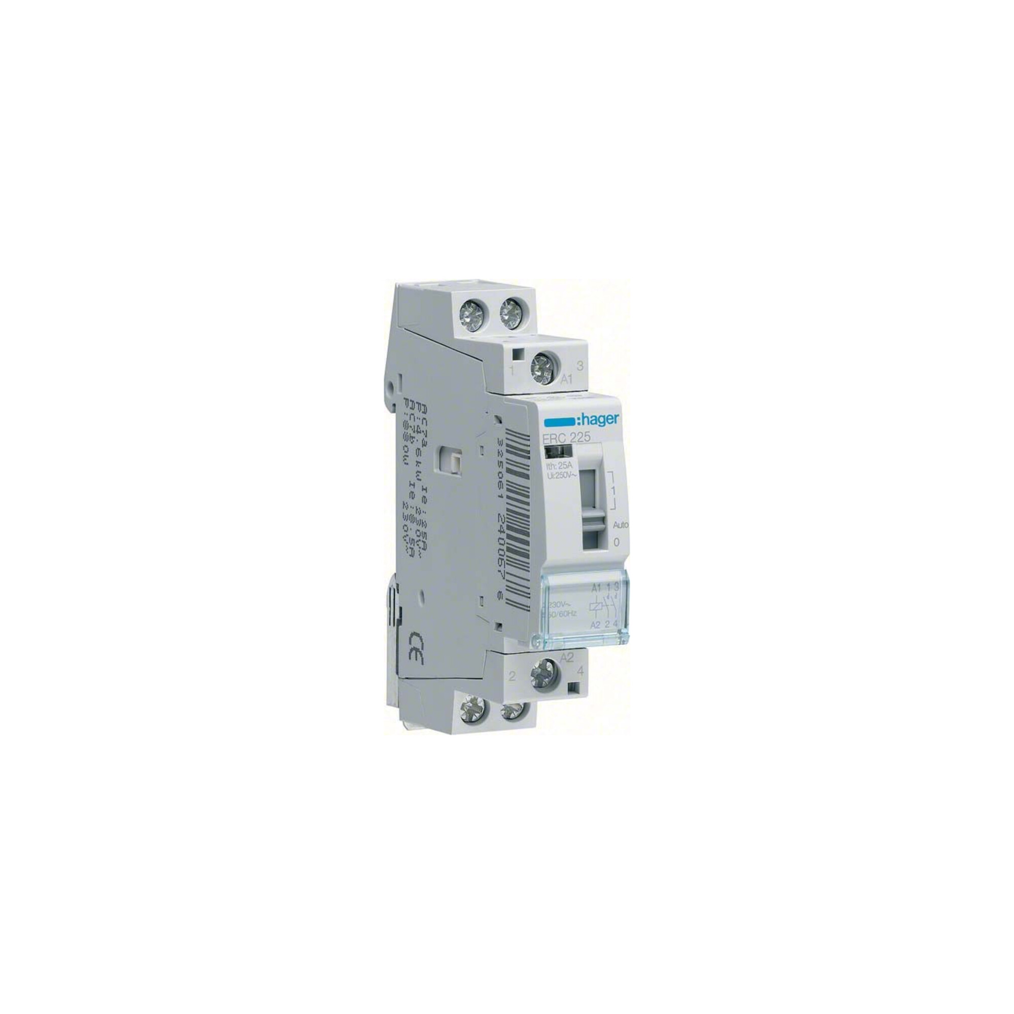 Hager Installationsrelais 16A 1S+1Ö 24V ERD218