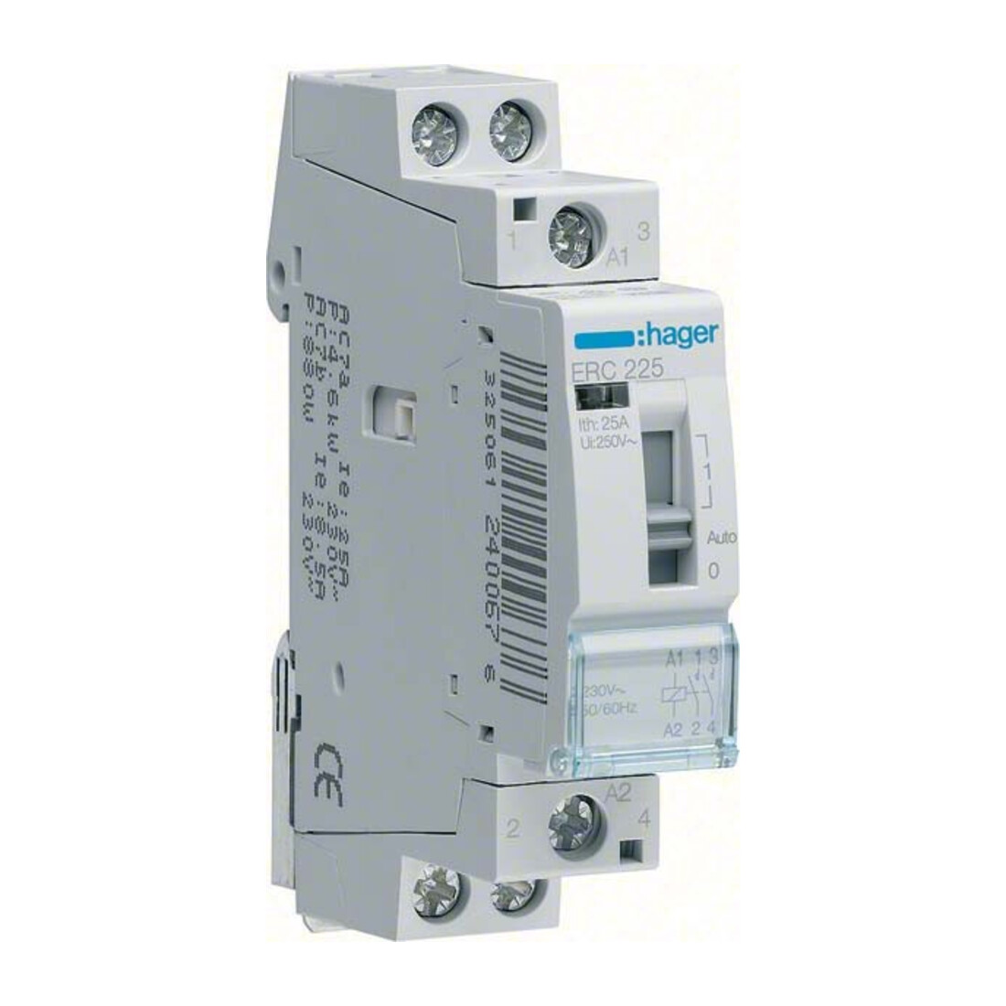Hager Installationsrelais 16A 1S+1Ö 24V ERD218