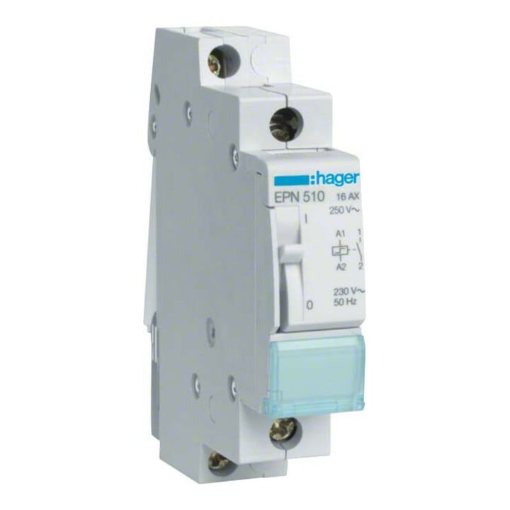 Hager Interrupteur à distance 1S, 230V, 16A EPN510