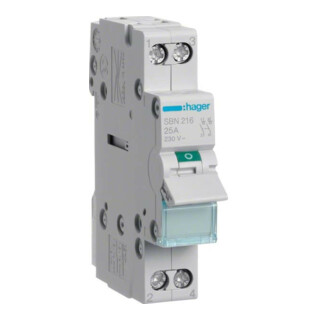 Hager Interrupteur bipolaire 16A SBN216
