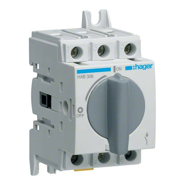 Hager Interrupteur sectionneur 3P 40A HAB304