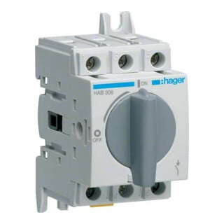 Hager Interrupteur-sectionneur 3P 63A HAB306