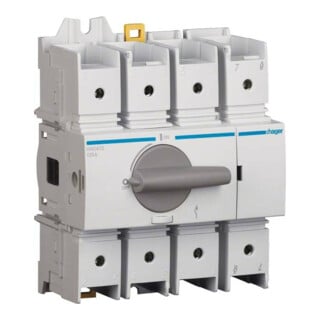 Hager Interrupteur-sectionneur 4P 125A HAD412