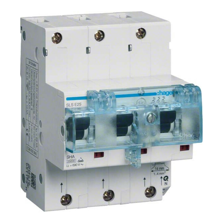 Hager Interrupteur SLS 3P E-25A pour HS HTN325E