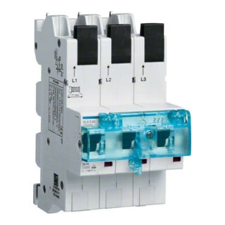 Hager Interrupteur SLS 40A, 3 pôles, caract. E HTS340E