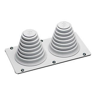Hager Kabeleinführung 2 Kabel D=23-55mm FZ415E